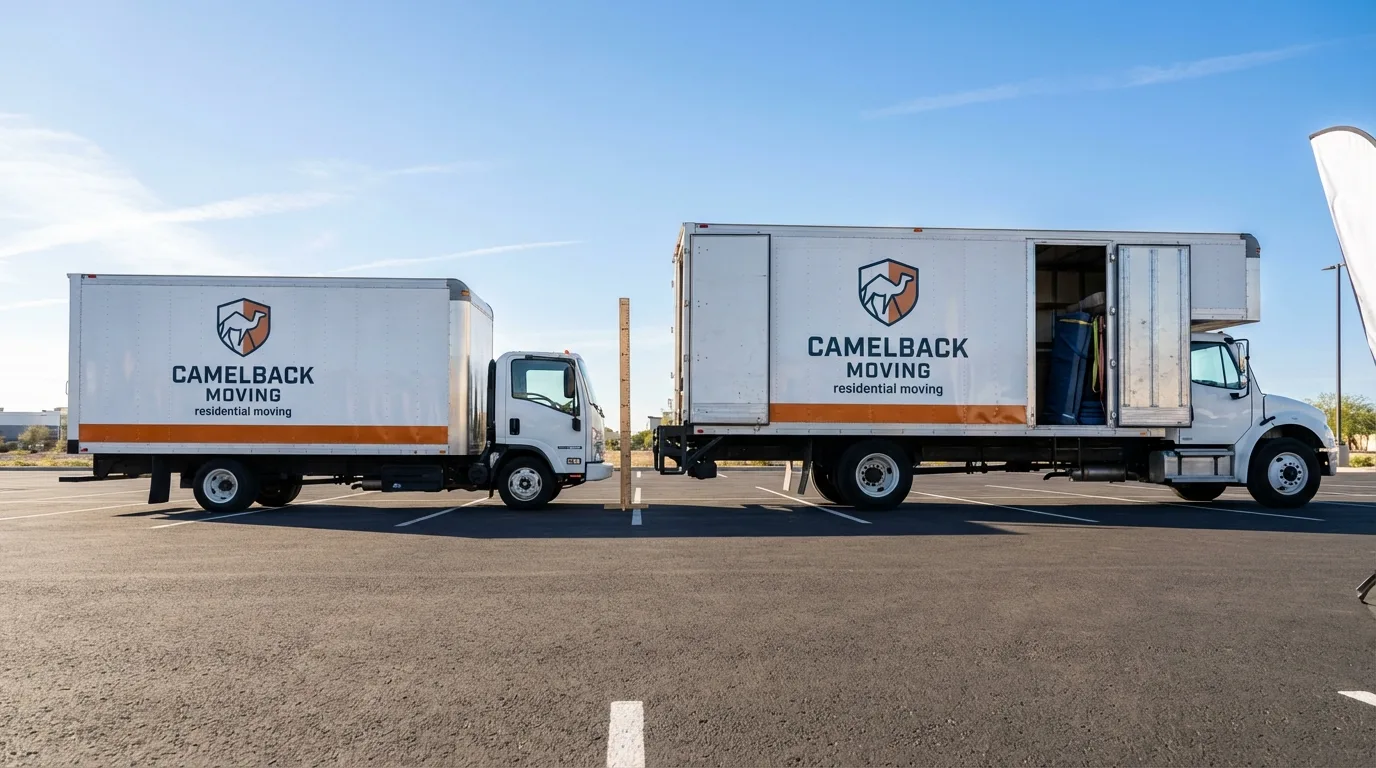 Moving truck size capacity guide in Creve Coeur
